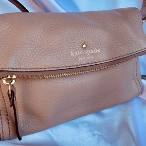 Kate Spade Leather Flap Crossbody Bag